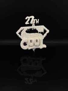 Pendentif personnalisé en cristal de diamant CZ glacé, strass, plaqué argent, acier inoxydable, breloque à thème Hip Hop, unisexe, tendance - Product Image 2