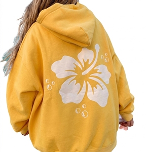Women Winter Soft <b>Fleece</b> <b>Hoodie</b> <b>Oversized</b> Pullover Warm Long Sleeve Casual Lounge Streetwear Front Custom Printed Wholesale - Product Image 6