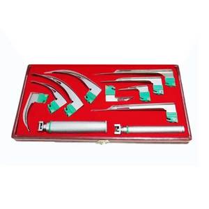 Juego de hojas de laringoscopio Macintosh Miller de acero inoxidable, instrumentos médicos de intubación ENT, kit reutilizable de grado hospitalario - Product Image 5