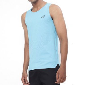 เสื้อกล้ามผู้ชายคุณภาพพรีเมียม ผ้าฝ้ายระบายอากาศ น้ำหนักเบา เหมาะสำหรับออกกำลังกาย ฟิตเนส ใส่ลำลองในชีวิตประจำวัน ขายส่ง - Product Image 6