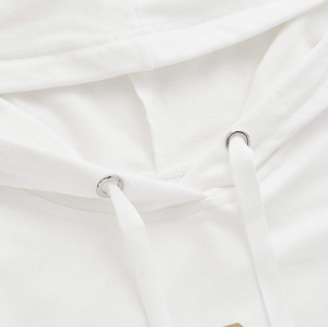 Hoodies courts personnalisés pour femmes, OEM, à épaules tombantes, zippés, vente en gros à bas prix - Product Image 6