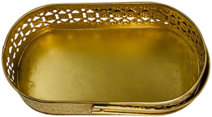 Panier en métal décoratif, panier de rangement en fil métallique, organisateur pour comptoir de cuisine, salle de bain, salon, décoration de la maison - Product Image 4