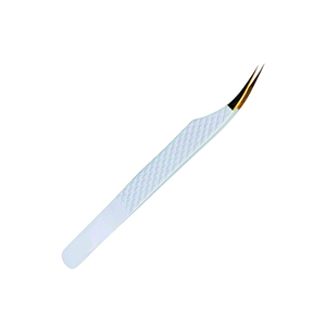 Pinzas para pestañas, herramienta de salón para maquillaje y cuidado personal, pinzas de belleza para pestañas para procedimientos cosméticos y estilismo. - Product Image 2