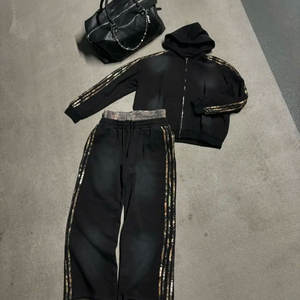 Conjunto Deportivo Casual Holgado para Hombre, Estilo Gótico Harajuku Y2K, Dos Piezas, Moda Urbana Americana - Product Image 3