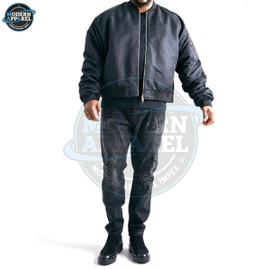 Blouson bomber surdimensionné pour hommes, blouson bomber le plus vendu pour hommes, blouson bomber à prix de gros, blouson bomber en vente - Product Image 5