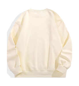 Sudadera de cuello redondo de algodón grueso con logotipo personalizado de alta calidad OEM unisex para hombre - Product Image 5