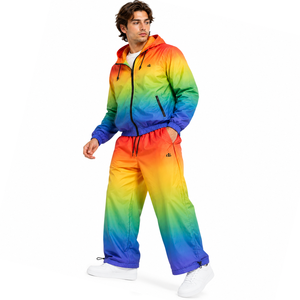 <b>Men</b>’s Printed Nylon Windbreaker Waterproof Outdoor Rain <b>Jacket</b> Custom Logo Streetwear Outerwear Wholesale Low MOQ Lightweight - Product Image 5