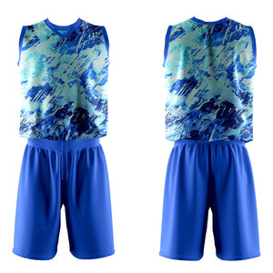 Uniforme de Voleibol sin Mangas, Impreso, 100% Poliéster, de Secado Rápido, Fabricado en Pakistán, para un Uso Duradero - Product Image 1
