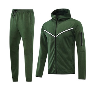 Econex Sports Sweats à capuche de gym de haute qualité pour hommes, ensembles de fitness chauds pour l'hiver, doux pour la peau, couleurs contrastées en pur coton modèle 2025 - Product Image 2