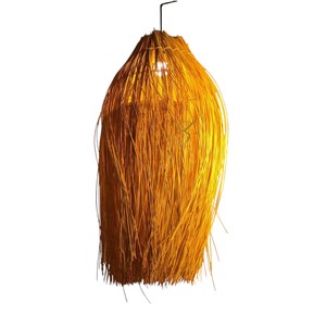 Luxury <b>Bird</b> Nest Rattan <b>Lampshade</b> Abstract Pattern Wicker Basket Pendant Light Shade High Quality Ceiling Lamp - Product Image 3