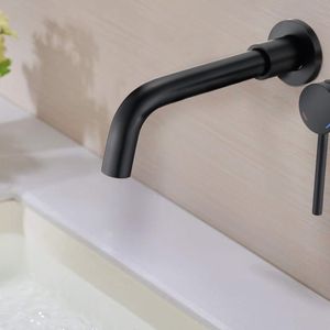 Rubinetto da Bagno a Parete Monocomando Nero Opaco per Applicazioni Vasca e Doccia - Product Image 3