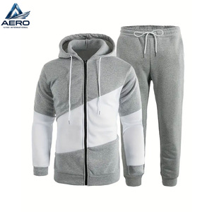 Nuevo Conjunto Deportivo con Capucha para Hombre, Ropa Deportiva Informal de Alta Calidad para Exteriores, Transpirable, 100% Poliéster, Venta al Por Mayor - Product Image 1