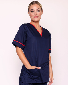 Conjunto de Uniformes Médicos Unisex Anti-Atrito, Tallas Grandes Disponibles, Ecológico, Transpirable, Corte Jogger, Detección de Agujas, OEM, Hospital - Product Image 1
