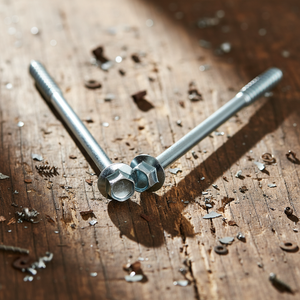 Tornillos de Acero al Carbono con Cabeza Hexagonal, Clase 4.8 y 6.8, Zincados, Métricos y en Pulgadas, Marca PDC, Rosca Parcial - Product Image 1