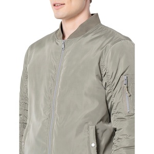 Nueva Chaqueta Bomber Impermeable y Cortavientos para Hombre, con Logotipo Frontal, Colores y Tallas Personalizadas, Servicio OEM, Precio Bajo, Venta al Por Mayor - Product Image 2