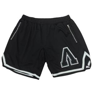 Shorts décontractés pour hommes en tissu peigné avec poche avant, broderie de logo personnalisée, style urbain, couleur unie, 100 % coton, coupe-vent et respirant - Product Image 6