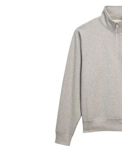 Sudadera de Forro Polar para Hombre con Cierre de Cremallera, Sudadera de Algodón Personalizada con Cremallera de 1/4, 100% Forro Polar - Product Image 4