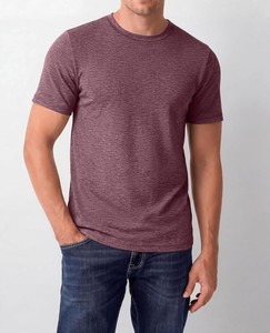 T-shirt tendance en coton pour homme, col rond, manches courtes, coupe ample, style streetwear décontracté, haut oversize, respirant, en jersey doux - Product Image 3