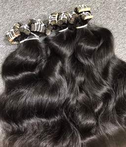 MEILLEUR ruban d'extensions de cheveux vietnamiens Super Double dessiné en gros dans les styles de cheveux humains 100% raides et de vagues naturelles - Product Image 4