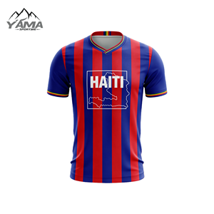 قميص كرة قدم تايلاندي وطني 2026 مخصص عالي الجودة، طقم رياضي بتقنية التسامي الحراري، تصنيع حسب الطلب بالجملة - Product Image 1