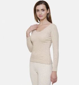 Camiseta térmica de alta calidad para mujer, ropa interior de manga larga, camiseta térmica suave y cómoda para mujer - Product Image 4