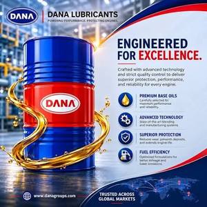 Huile moteur diesel haute performance anti-usure DANA LUBES API CK-4 Vs CI-4 SAE 15W-30 - Product Image 3