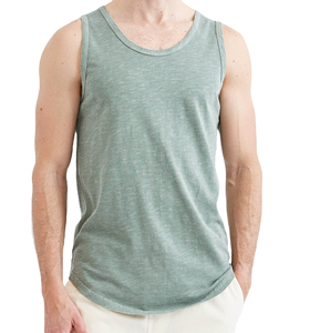 Débardeur de sport unisexe en coton blanc de haute qualité, à col en V évidé, idéal pour l'été, personnalisable - Product Image 6