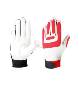 Gants de baseball pour receveur droitier, logo personnalisé imprimé, cuir de vachette, antidérapants, légers - Product Image 3