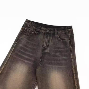 Nouvelles Culottes en Jean Vintage à Jambe Droite Mi-Haute, Respirantes, en Coton Délavé, Décontractées pour l'Été, Shorts en Jean Personnalisés pour la Vente en Gros - Product Image 5