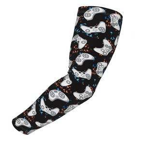 Manguito protector de compresión para brazo, para gimnasio, correr, baloncesto, fútbol, protección UV, ciclismo, de seda helada refrescante - Product Image 2