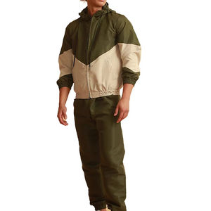 Veste coupe-vent pour homme en polyester/nylon léger et imperméable avec logo personnalisé, vêtements de rue pour l'extérieur - Product Image 6