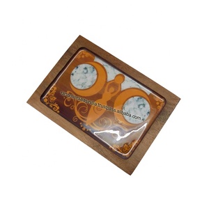 Goddess Pattern Wooden Jewelry Organizer <b>Case</b> With Enamel Color for Bracelets and <b>Earrings</b> - Product Image 3