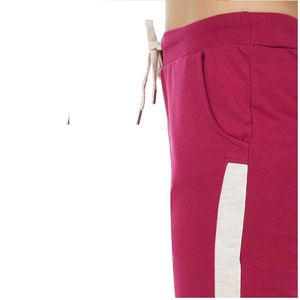 <b>Women's</b> High Quality 100% Cotton Mid Flat Front Fleece Sweat <b>Pants</b> Side Pockets Quick Dry Breathable Winter Athletic Gym Wear - Product Image 5