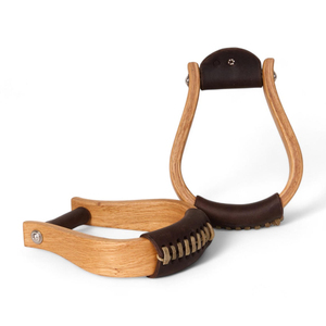 Estribos Profesionales de Cuero para Caballo, Soportes para los Pies para Montar a Caballo, Equipo de Equitación Vaquera Occidental, Estribos Hechos a Mano - Product Image 4