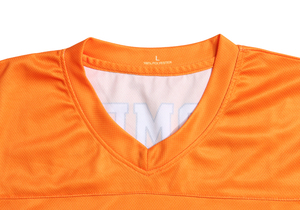 Maillots de football américain personnalisables en gros, haute qualité, 100 % polyester, maillots d'entraînement en mesh, maillots de football sublimés pour équipes - Product Image 3