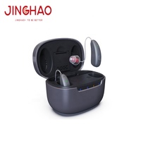 Appareil auditif intelligent mini BTE rechargeable numérique pour malentendants