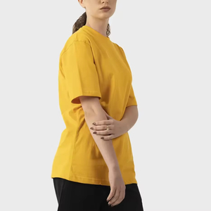 เสื้อยืดผู้หญิง เสื้อยืดแบบกำหนดเอง เสื้อยืดผ้าฝ้ายถัก ระบายอากาศได้ดี ดีไซน์เรียบง่าย พิมพ์โลโก้ ขายส่ง OEM สไตล์ลำลอง พิมพ์ลาย 3 มิติ - Product Image 2