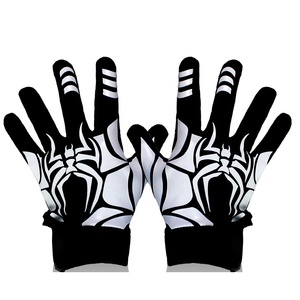 Gants de football pour hommes, nouvelle collection 2024, logo personnalisé, maintien ferme et solide, équipement sportif d'extérieur. - Product Image 3