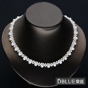 สร้อยคอมุกทรงกลมสีขาวผสมหลากสี สไตล์ทันสมัย ปี 2018 รุ่น Tilian 2018  ประเภทสินค้า สร้อยคอมุก - Product Image 2