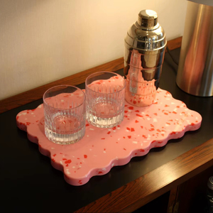 Bandeja Decorativa de Resina Ecológica Candice de Calidad Premium, Diseño Personalizado, para Exportación Mundial, para Tablas de Cortar - Product Image 1