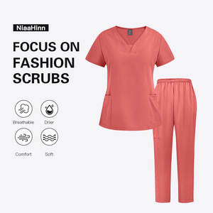 Ensemble d'uniformes d'hôpital respirants, doux pour la peau, uniques, les plus populaires, avec logo personnalisé - Product Image 3