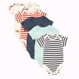 Combinaison pour bébé nouveau-né de haute qualité 100% coton, manches longues, imprimé animal, fabricant et fournisseur en gros OEM - Product Image 5