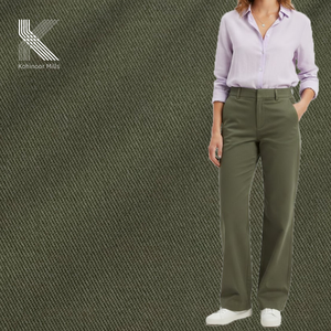 Tela súper suave y cómoda, antiestática, tejido tecnológico, sarga sólida, 100% algodón, para uso en prendas de vestir. - Product Image 5