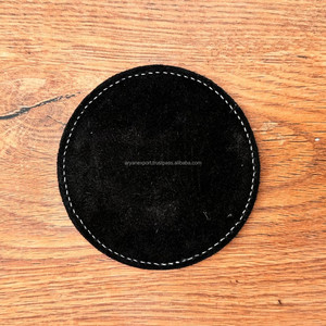 ถาดรองแก้วหนังคุณภาพพรีเมี่ยมดีไซน์พิเศษใช้สำหรับตกแต่งโต๊ะในงานแต่งงานบาร์ร้านอาหาร - Product Image 5