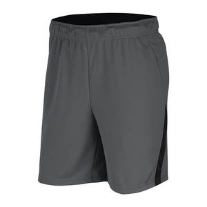 Shorts en toile tissée unie pour homme, coupe slim décontractée |   Shorts de sport en coton respirant |   Fournisseur en gros de marques privées États-Unis Royaume-Uni - Product Image 1