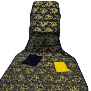 Ensemble Dirac Somalien de Luxe de Haute Qualité, Tenue Traditionnelle pour Occasions Formelles, Broderie Florale, Spandex Écologique - Product Image 1