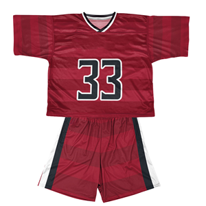 Conjunto de Uniforme de Lacrosse Azul Claro Sublimado Personalizado, Jersey y Pantalones Cortos Transpirables para Hombre, Ropa Deportiva de Secado Rápido - Product Image 2