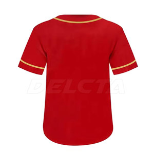 New Style Custom Logo Printed Baseball Jersey Polyester Fabric Best Product Baseball Jersey - Product Image 3