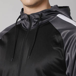 Conjunto Deportivo de Poliéster/Nylon para Hombre, Traje de Entrenamiento, Chaqueta Cortavientos, Ropa Deportiva Informal para Gimnasio - Product Image 5