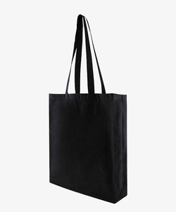 Bolsa de Mano de Algodón Liso |   Bolsa de Compras Reutilizable con Asa Larga |   Regalo Promocional Empresarial para Comercio Minorista de Gran Capacidad - Product Image 3